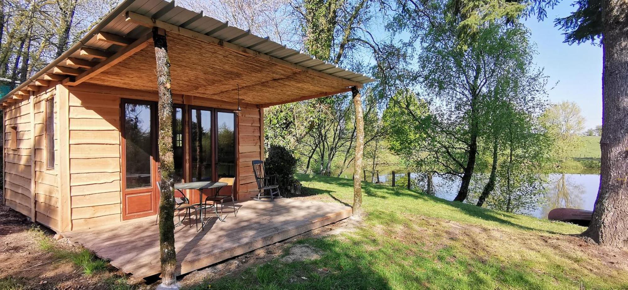 Camping De La Chagnee Saint-Aubin-le-Cloud Zimmer foto
